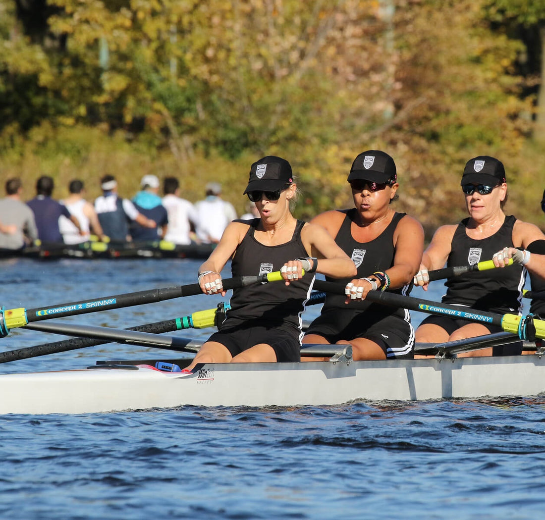 The Crew Stop - Rowing Gloves for Sculling, Rowing, Kayaking, and More