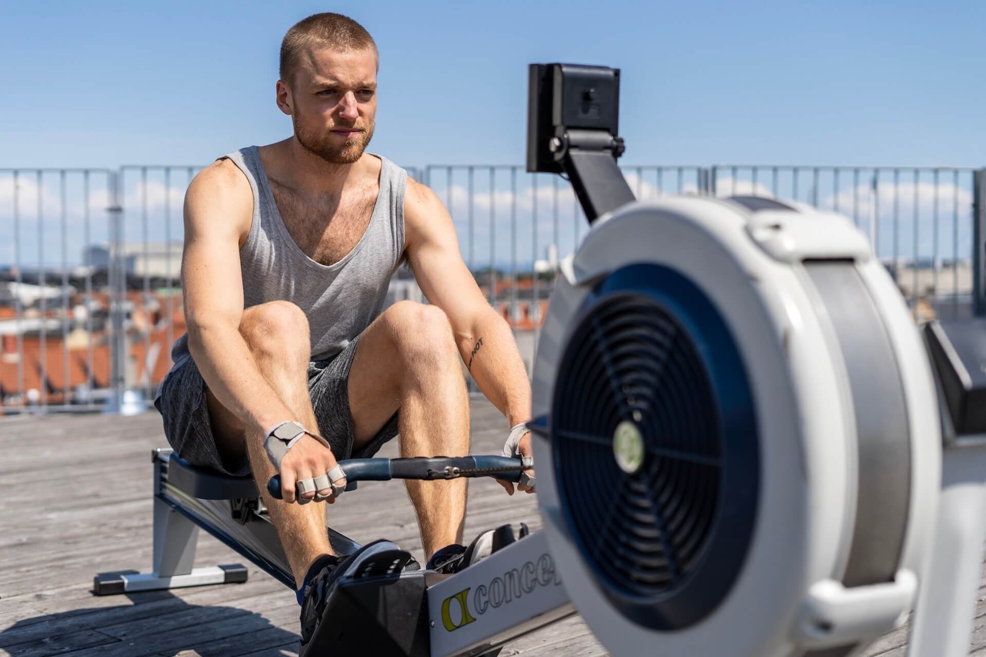 The Crew Stop Rowing Gloves for Sculling, Rowing, Kayaking, and More